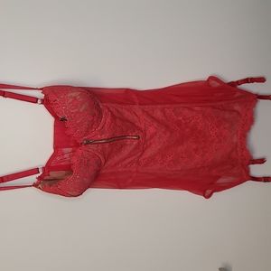 Light Red/Pink 36D NEW Victoria's Secret Corset